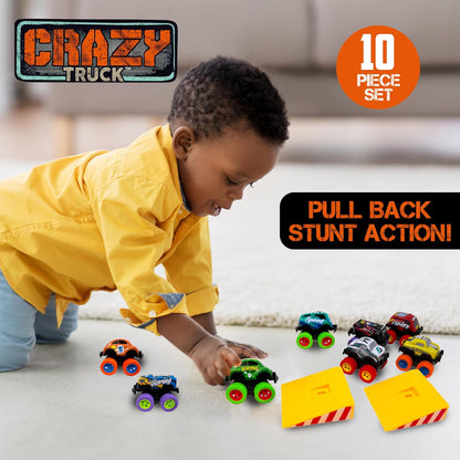 10pc Diecast Trucks