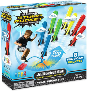Jr 8-pack Rainbow Stomp Rockets