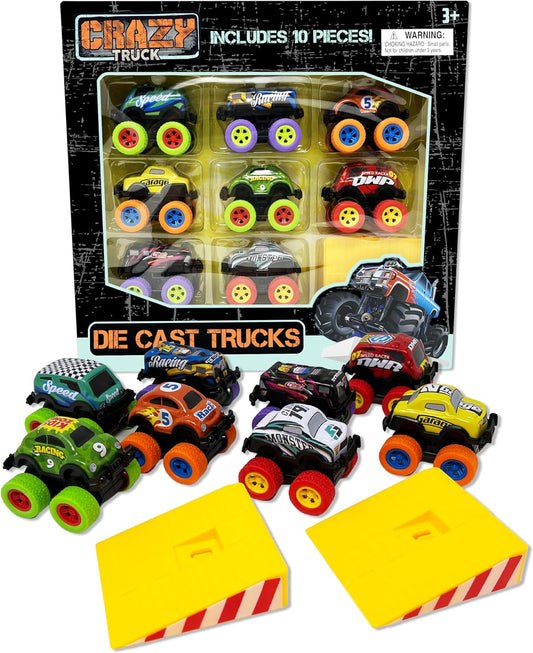 10pc Diecast Trucks