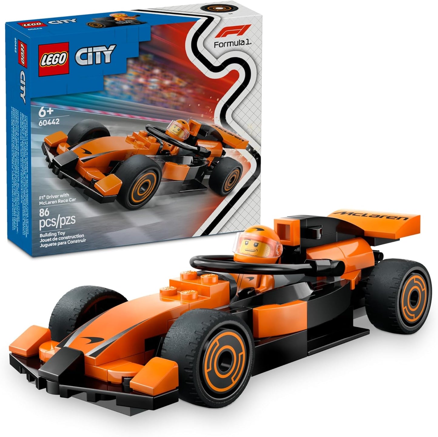 F1 Driver Mclaren Racecar