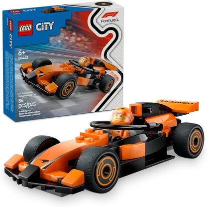 F1 Driver Mclaren Racecar