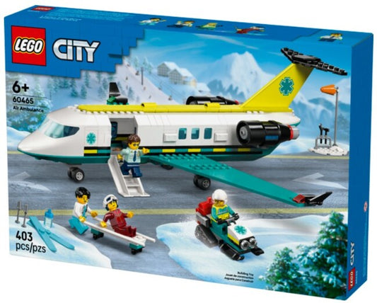 Emergency Ambulance Plane
