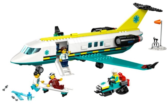 Emergency Ambulance Plane