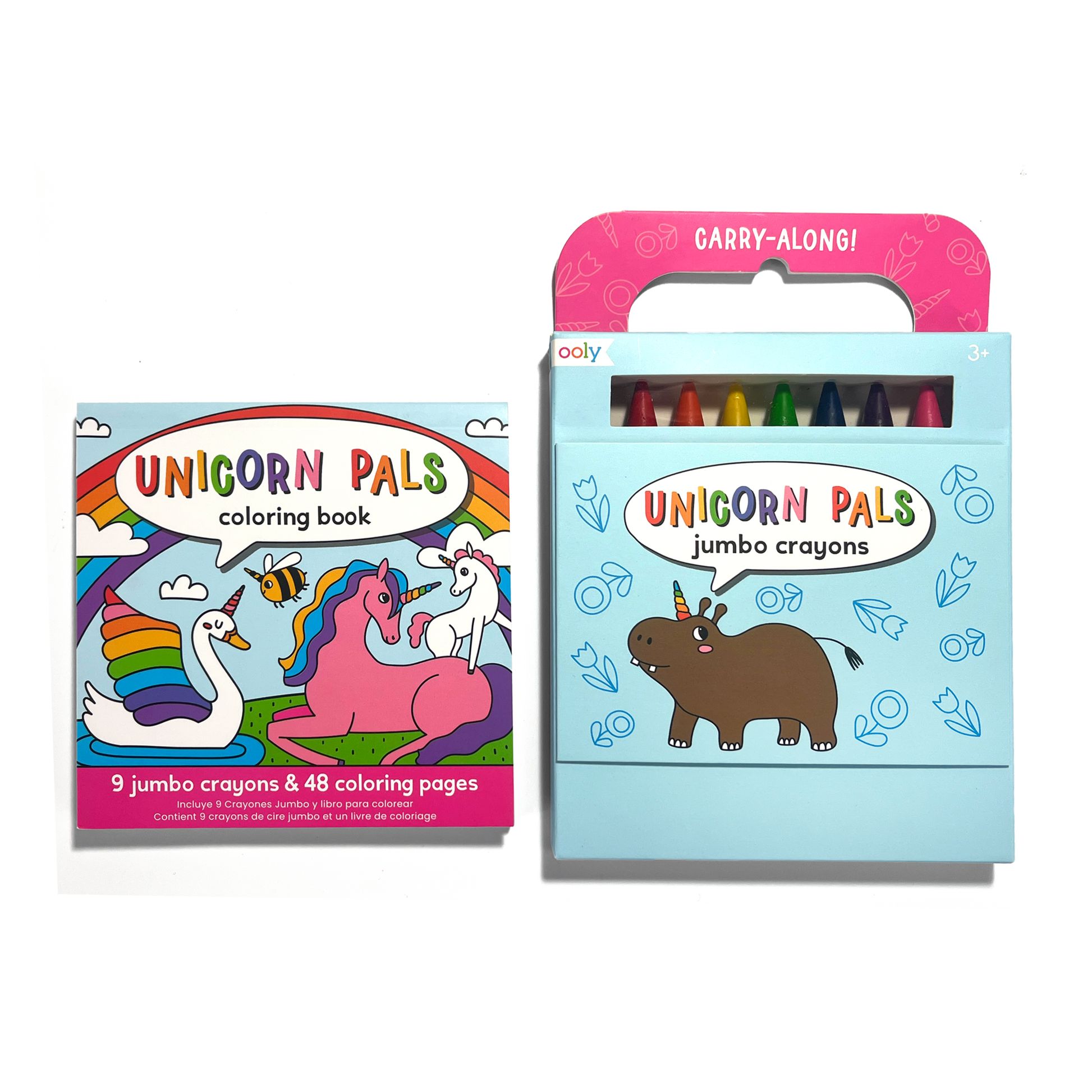 Carry Along! Unicorn Pals Coloring Book