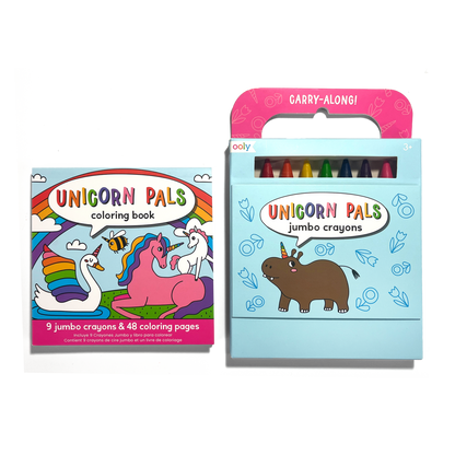 Carry Along! Unicorn Pals Coloring Book