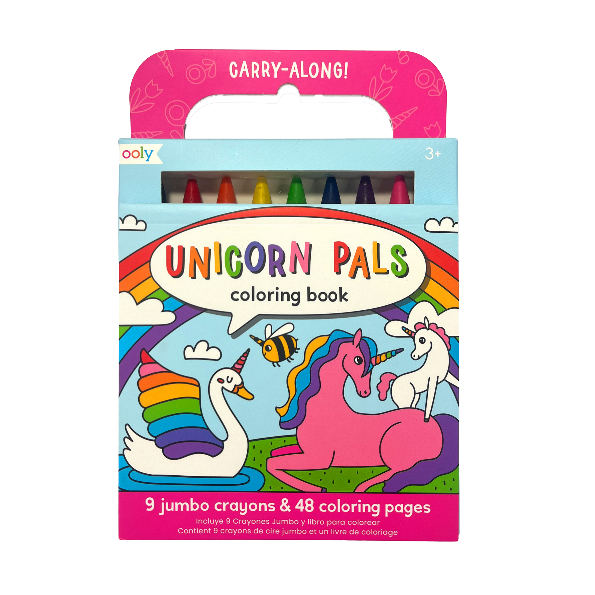 Carry Along! Unicorn Pals Coloring Book