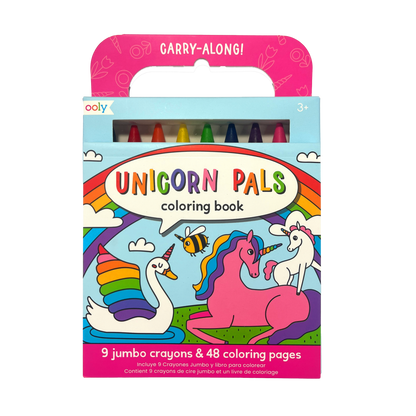 Carry Along! Unicorn Pals Coloring Book