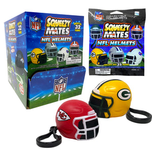 SqueezyMates NFL Helmets Blind Pack