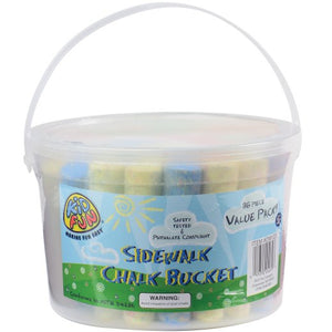 Sidewalk Chalk Bucket