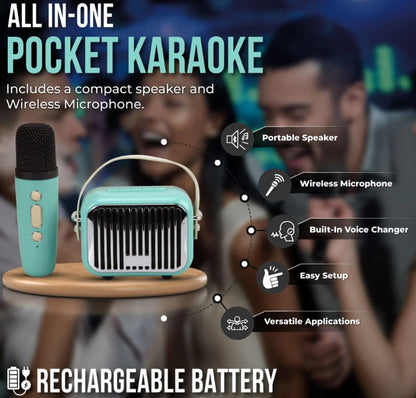 Pocket Karaoke Teal