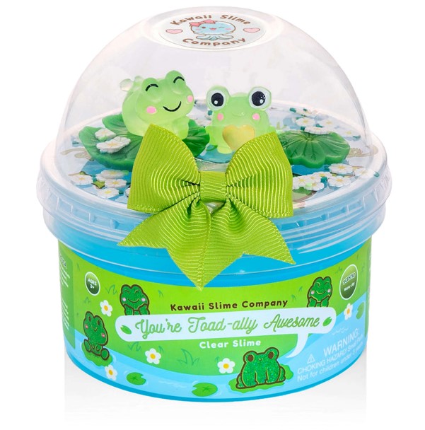 You're Toad-Ally Awesome Clear Kawaii Slime