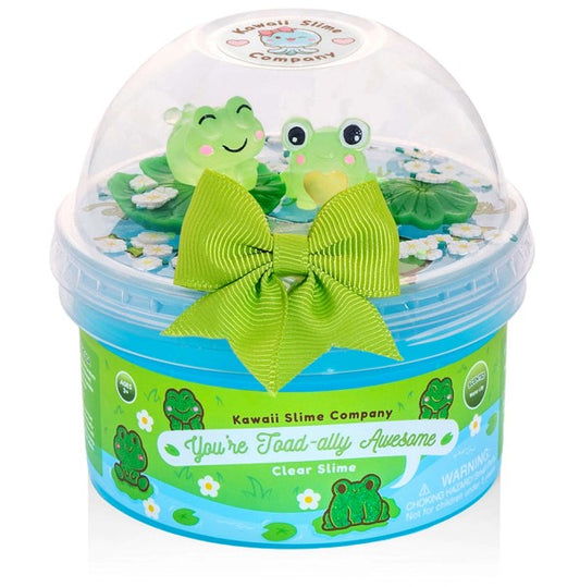 You're Toad-Ally Awesome Clear Kawaii Slime