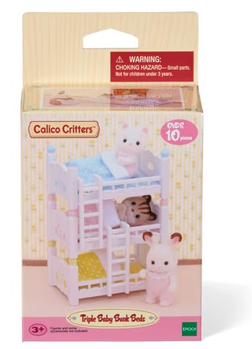 Calico Critters Triple Bunk Beds