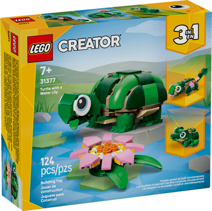 LEGO Creator: Turtle With A Water Lily Flower