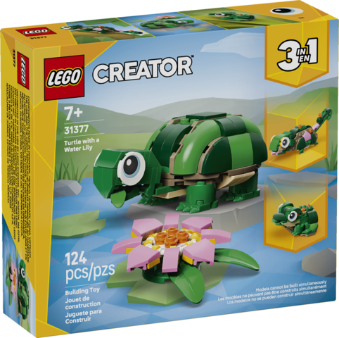 LEGO Creator: Turtle With A Water Lily Flower