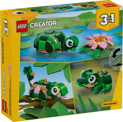 LEGO Creator: Turtle With A Water Lily Flower