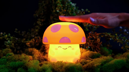 Pink Mushi Mushroom Light
