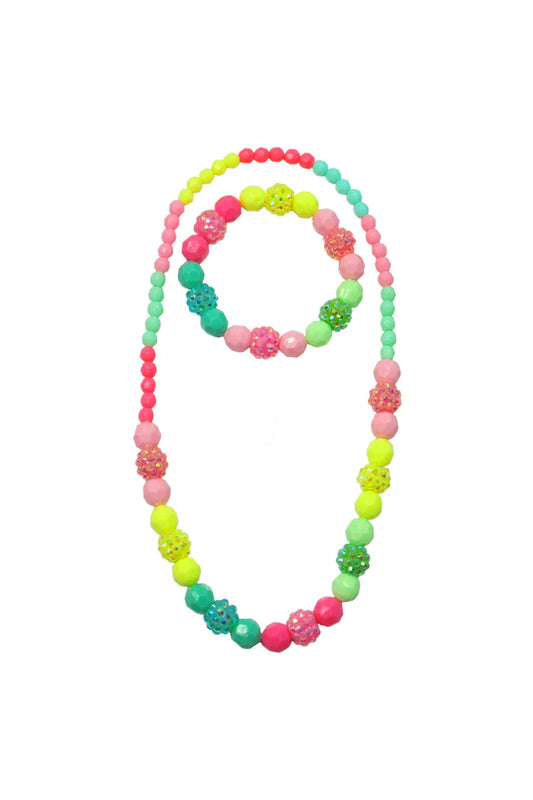 Vividly Vibrant Necklace / Bracelet Set