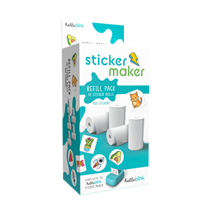 White Hello Blink Refill Sticker Paper