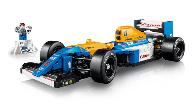 LEGO® Icons Williams Racing FW14B & Nigel Mansel