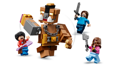 LEGO Minecraft Woodland Mansion Fighting