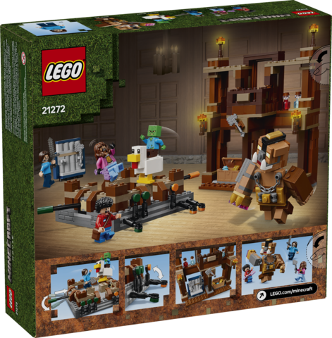 LEGO Minecraft Woodland Mansion Fighting