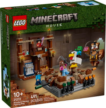 LEGO Minecraft Woodland Mansion Fighting