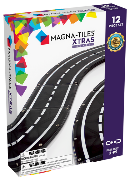 Xtras Roads 12pc Set (Magna-Tiles)