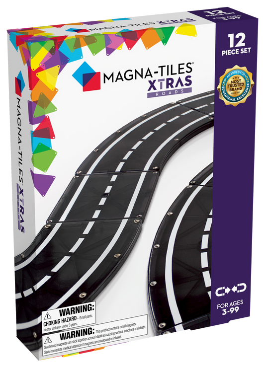 Xtras Roads 12pc Set (Magna-Tiles)
