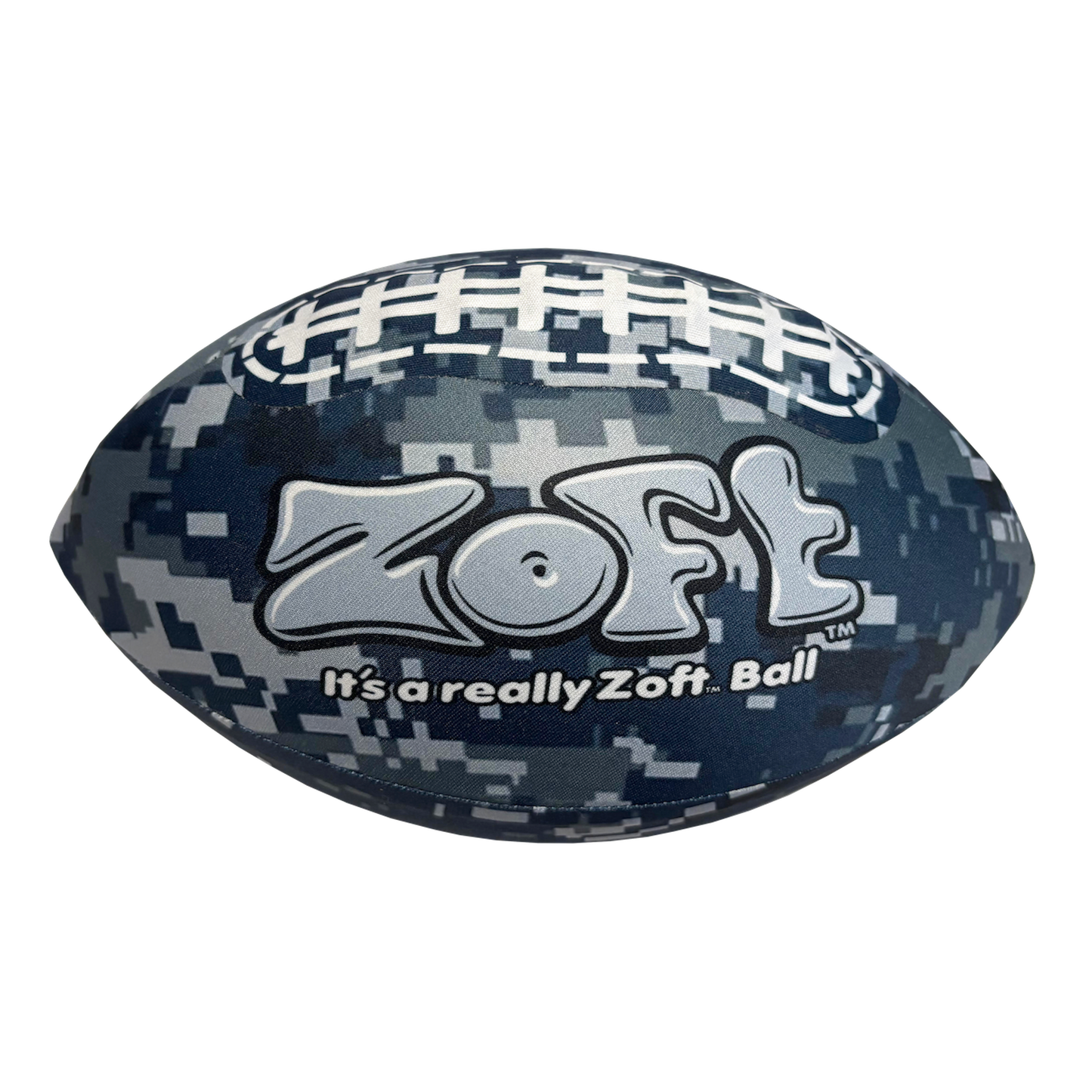 Zoft Standard - Digital Blue Camoflazz Football