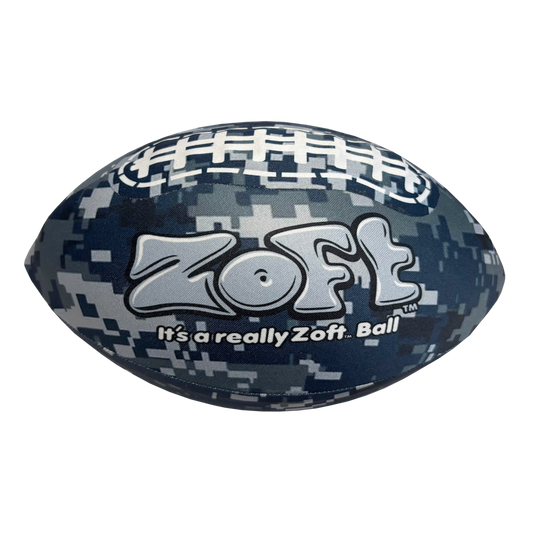 Zoft Standard - Digital Blue Camoflazz Football
